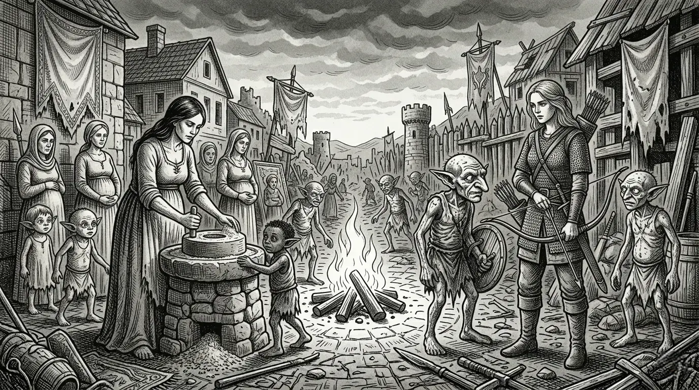 哥布林传奇08 - 帝国编年史：母亲和女战士